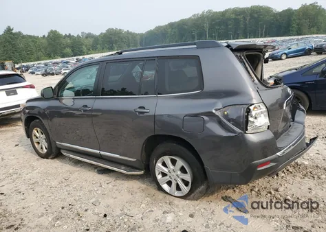 2012 Toyota Highlander Base из США, поврежденный, VIN 5TDBK3EH0CS171089